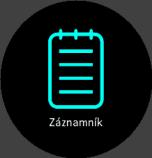 8. Pokud chcete zastavit intervalový trénink dříve, než dokončíte nastavený počet opakování intervalů, přidržte prostřední tlačítko.