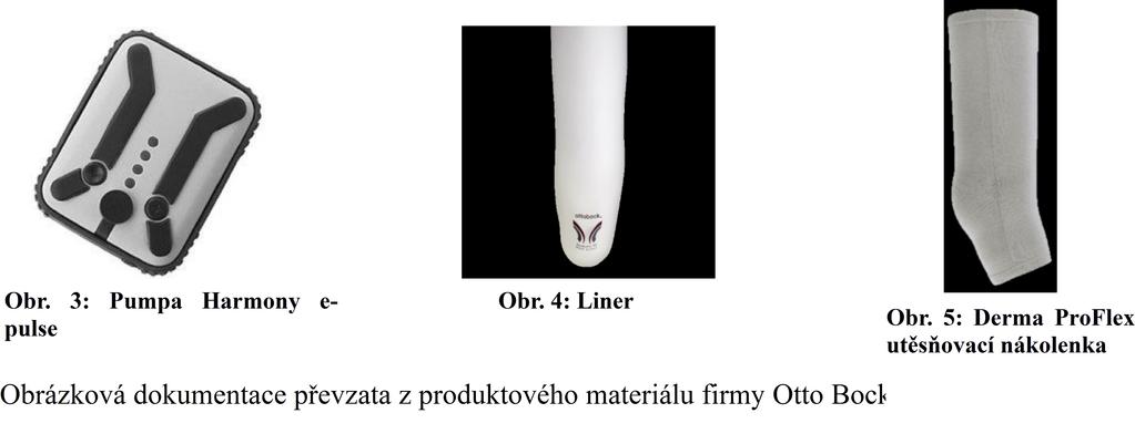 Podtlakový systém upevňující pahýl v lůžku Harmony e-pulse: je mechanická elektronicky řízená podtlaková pumpa německé firmy Otto Bock, která reguluje podtlak při každém kroku.