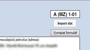 18. Nyní vyplňte údaje ručně, nebo si je můžete