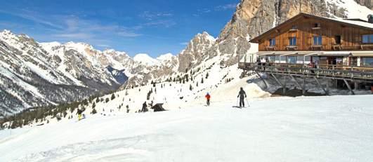 lanovka 9x Osvětlené sjezdové tratě Hotel PLANAC *** / Corvara Hotel GREIF **** / Corvara 1 km DOLOMITI SUPERSKI ALTA BADIA 0 m Popis: Hotel s výbornou italskou kuchyní má bezkonkurenční polohu,