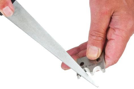 Diamantový brousek jemnýhrubý 60mm Oboustranný diamantový plochý brousek 60 mm.