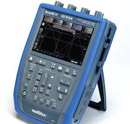 4 REŽIMY : OSCILOSKOP MULTIMETR ANALYZÁTOR ZÁZNAMOVÉ ZAŘÍZENÍ Funkce a výkon modelu SCOPIX IV jsou zlepšovány: větší šířka pásma až 300 MHz nové možnosti spouštění a záznamu zvětšení úložné kapacity