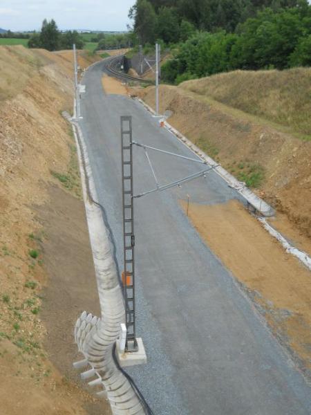 železniční spodek konstrukce tratě železniční spodek To, co nese vlastní železniční dopravní