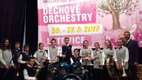 Ve velmi silné konkurenci moravských dechových orchestrů a pod přísným hodnocením předsedy poroty Jana Slabáka, dlouholetého kapelníka známé Moravanky, si naše děti vybojovaly stříbrné pásmo!