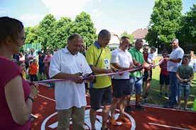 Po létech strávených na prašném atletickém oválu během tréninků a závodů pořádaných atletickým oddílem Sokola Říčany a Radošovice přišlo jaro 2016 a s ním i příslib dotace MŠMT na modernizaci