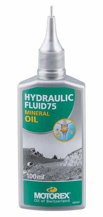 MOTOREX Hydraulic Fluid 75 Speciální olej pro hydraulické systémy spojek. Excelentní odolnost proti stárnutí.