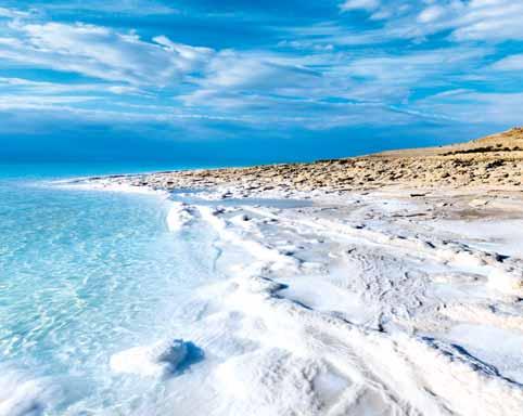 KRYSTALICKÁ SŮL MRTVÉHO MOŘE Sůl Mrtvého moře, na rozdíl od klasické soli, je velmi bohatá na minerální prvky.