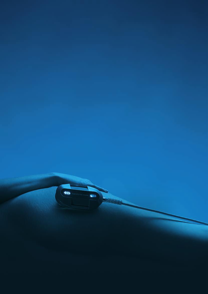 ŠETŘETE ČAS POMOCÍ NOVÉHO HANDSFREE SONO TM Nový, bezobslužný aplikátor HANDSFREE SONO je stacionární aplikátor se zabudovanou technologií rotujícího