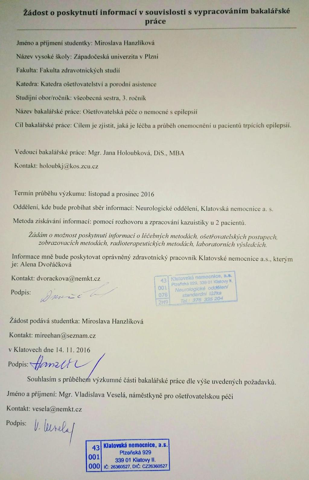 PŘÍLOHA D SOUHLAS S