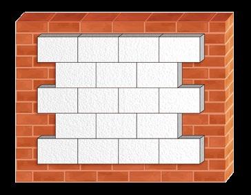 Nanášení lepicí hmoty na desku tepelné izolace Při lepení polystyrenových desek s přídavkem grafitu (šedý polystyren) je nutné desky při montáži zastínit, nejčastěji sítěmi (na přímém slunci dochází