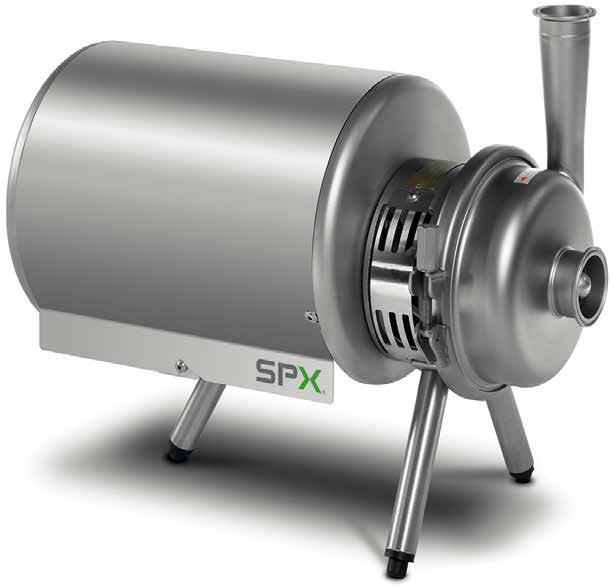APV PUMPS Sanitární Odstředivá Čerpadla ŘADA W+