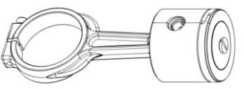 Tlmiaci element S DE-LF 604021250-000 Chladič úplný DS,DE