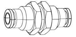 DE-LF 025400149-000 Vsuvka G1/8-1/8 MM DE-LF 025400153-000 Skrutkovanie uhlové