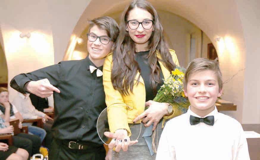Ještě stále jsem docela v šoku, protože jsem vůbec nevěděla, že se taková cena uděluje.