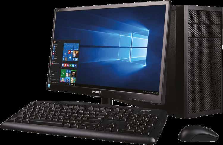záruka 2 roky (119191373) Comfor Boxer III SK 675 Originálny systém MS Windows 10 Home SK 64 bit procesor Intel Core i3-4170
