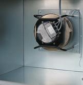 POPIS KLIMATIZAČNÍHO ZAŘÍZENÍ POHONNÉ ZAŘÍZENÍ S EC VENTILÁTOREM NÁSTĚNNÉ POHONNÉ ZAŘÍZENÍ S EC VENTILÁTOREM STACIONÁRNÍ Obzvláště tichá, vysoce účinná sestava ventilátoru s motorem, jednostranně