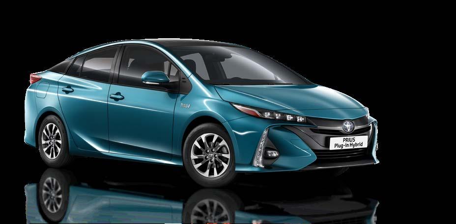PRIUS PLUG IN HYBRID EXECUTIVE Prius Plug in Hybrid zaujme svým stylem a promyšlenými řešeními, jako jsou možnost naprogramovat klimatizaci během nabíjení vozidla nebo volitelná fotovoltaická střecha.