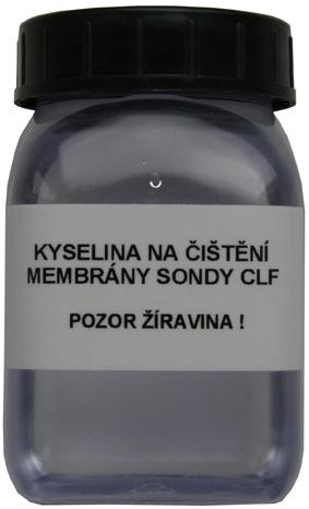 Membrána pro sondu CS2.3 80,0 Membrána pro sondu na měření obsahu celkového chlóru CLT. Odděluje měřicí elektrodu a elektrolyt od měené vody.