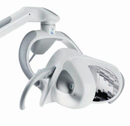 Metalické barvy lakovaných dílů noční modř metalická Operační světlo KaVoLUX 540 LED.