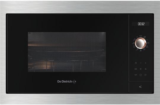 ABSOLUTE BLACK Výkon 1 000 W Smaltovaný vnitřní prostor 3 paměti 3 programy rychlého rozmrazování bez přehřívání Časovač 60 minut s odloženým startem 1 bezpečnostní rošt Rozměry pro vestavbu (mm): V