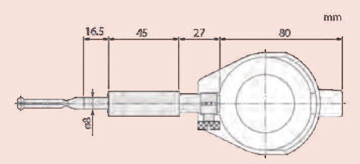 Nabízí následující výhody: Přesné dutinoměry pro rychlé a přesné měření děr malých průměrů (0,95-18 mm).