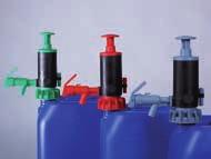 Pumpa sudová z PP Umožňuje snadné vyprázdnění kapalin ze sudů a barelů, s kapacitou asi l/minutu.