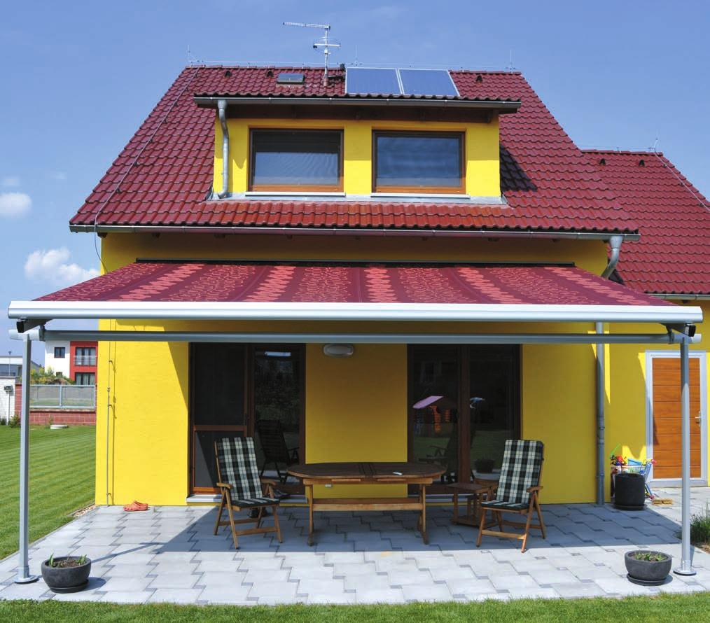 18 TERASOVÁ KRYTÍ VERANDA BOX PERGOLA TERASOVÁ MARKÝZA BOHEMIAFLEX Veranda Box je ideální řešení pro Vaši