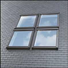 Kombinace více oken nebo okna umístěná v různé výšce zajistí ještě