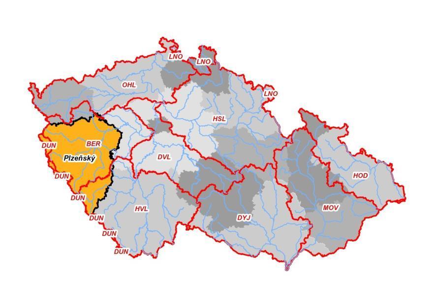 DÍLČÍHO POVODÍ HORNÍ VLTAVY