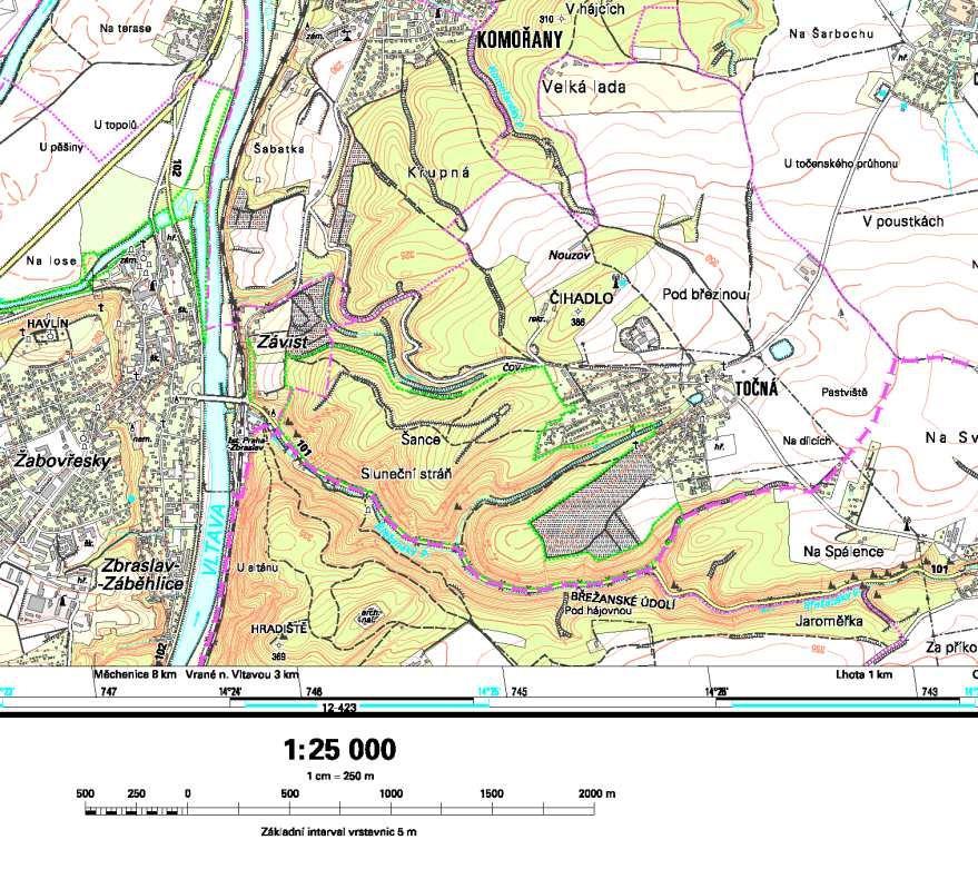 ČR 1 : 25 000 (z dat