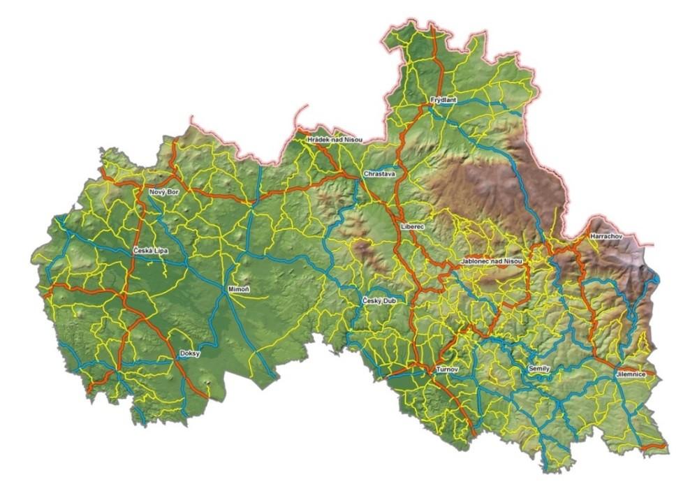 Zpracovatel: Odbor dopravy Krajského úřadu Libereckého kraje původní zpracování KVĚTEN 2002 I. aktualizace DUBEN 2003 II. aktualizace BŘEZEN 2004 III. aktualizace BŘEZEN 2005 IV.