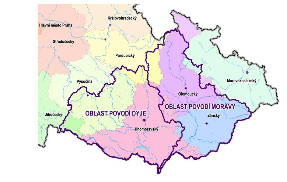 PLÁNOVÁNÍ V OBLASTI VOD V ROCE 2007 OBLAST POVODÍ MORAVY Předběžný přehled významných problémů nakládání s vodami v oblasti povodí Moravy včetně výchozího vymezení silně ovlivněných vodních útvarů a