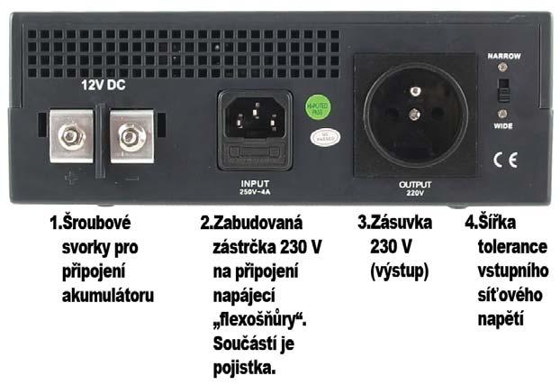 1.2 PŘEDNÍ PANEL Jestliže je zdroj připojen,