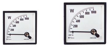 Anlogové přístroj WMC / WTC / YMC / YTC, Wttmtry vrmtry WATTMETRY,, 45.