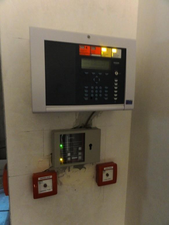 Elektrická požární signalizace a vypínání elektro Podrobnější podmínky jsou uvedeny v normách