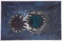 Jaroslav Hořánek (1925 1995) Větrníky kombinovaná technika, 1961, 47 x 32 cm, sign.