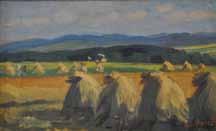 377 382 380 378 379 377. Alois Moravec (1899 1987) Podlesí od Poříčí olej, karton, 1951, 31 x 50 cm, sign.