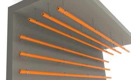 POŽÁRNĚ ODOLNÉ SYSTÉMY - nenormové nosné konstrukce 81 Kabelové příchytky DOBRMN sestava příchytek DOBRMN - umístění na strop a stěnu - montáž na betonový podklad, plné zdivo KPO KPO 6 ZT 6 600 52xx