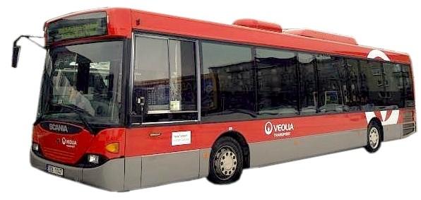 3 Měření vibrací a hluku autobusu 3.1 Popis měřených autobusů Hluk a vibrace na diferenciálu a převodovce byly měřeny na autobusech SCANIA OMNILINK CL94 UB4X2LB.