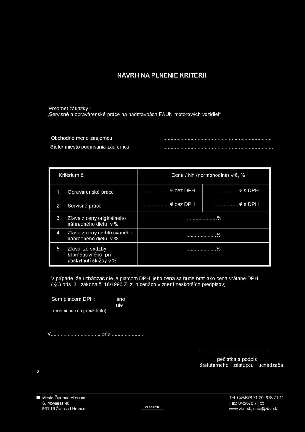 Zľava z ceny certifikovaného náhradného dielu v 5.