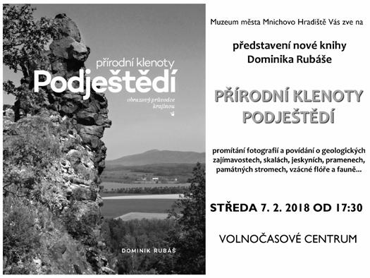 ÚNOR 2018 KAMELOT: ZPRAVODAJ MĚSTA MNICHOVO HRADIŠTĚ 9 KALENDÁR ˇ AKCÍ KINO 1.