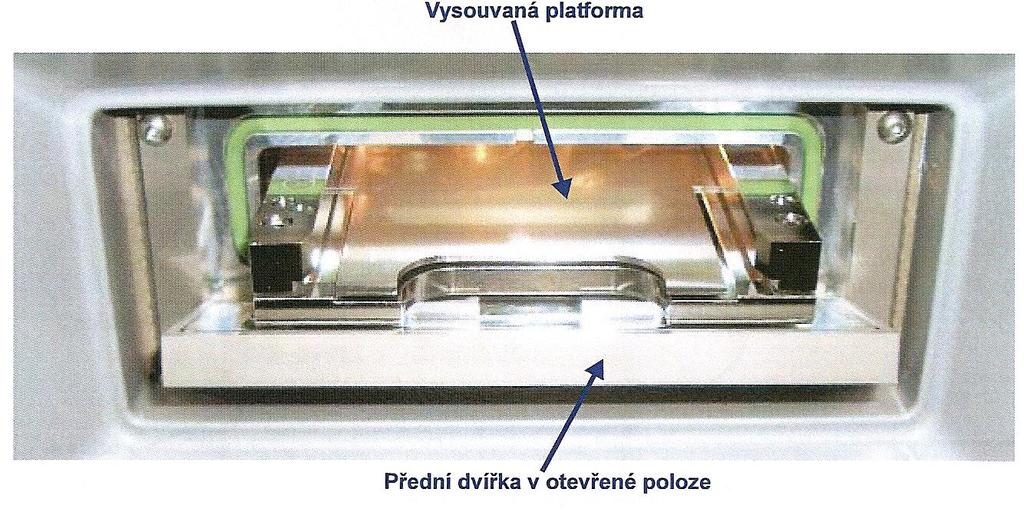 Obr.. 5: Adaptér pro ulo ení nosi e se vzorky U ka dé m ící skupiny 16 vzork nejprve do lo k prom ení kontrolního kmene v kalibra ní pozici.