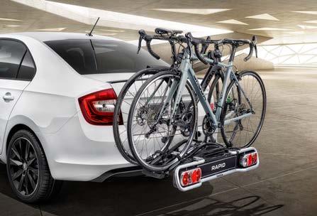 Nosič bicyklov na ťažné zariadenie kapacita 2 bicykle pre ľavostranné