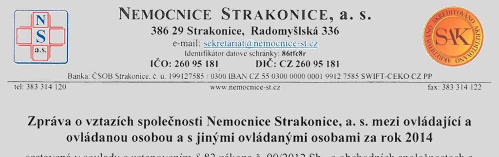 Výroční zpráva