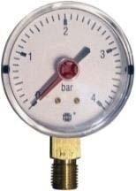 mm, 3/8", zadní připojení, 0-120, průměr 40 mm 10472 110,- eploměr s jímkou l=45 mm, 1/2", zadní připojení,