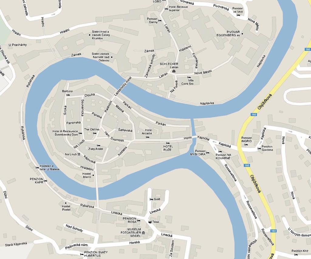 Mapa hotelů 12 8 3 11 5 7 4 2 1 B 10 A 9 14 15 6 A Městské divadlo Horní 2 B Prelatura Horní 155 1. Hotel Růže Horní 154 2. Hotel Grand nám. Svornosti 3 3. Hotel Dvořák Radniční 101 4.