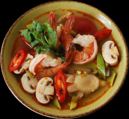 5 Kuřecí polévka s kukuřicí (1,3) 35 Kč Hähnchensuppe mit Mai 0.6 Wan Tan polévka (1) 50 Kč Wan-Tan-Suppe 0.7 Krabí polévka (1,14,3) 45 Kč Krabbensuppe 0.