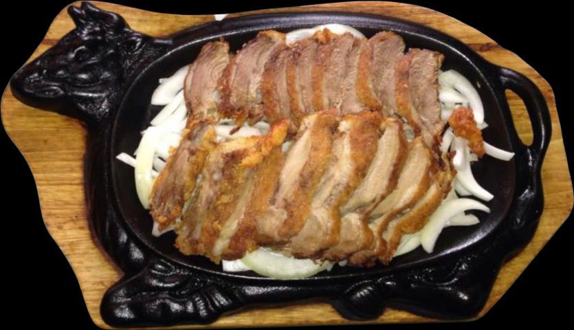POKRMY NA HORKÉ PLOTÝNCE GERICHTE AUF HEIßER PLATTE KACHNÍ MASO - ENTENFLEISCH (200g) H1.
