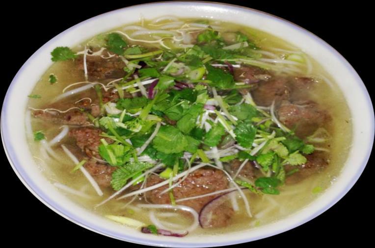 RÝŽOVÉ NUDLE REISNUDELN (400 g) 30. Vietnamská kuřecí polévka s rýžovými nudlemi (1) 100 Kč Pho Ga (Vietnamesische Hähnchensuppe mit Reisnudeln) 31.