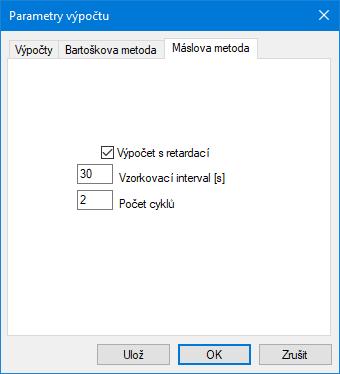 V druhém a každém dalším cyklu je podle času průtoku stanovena redukovaná intenzita deště (pokud čas překračuje dobu návrhového deště) a hodnoty průtoku, plnění a času jsou opraveny a převzaty jako